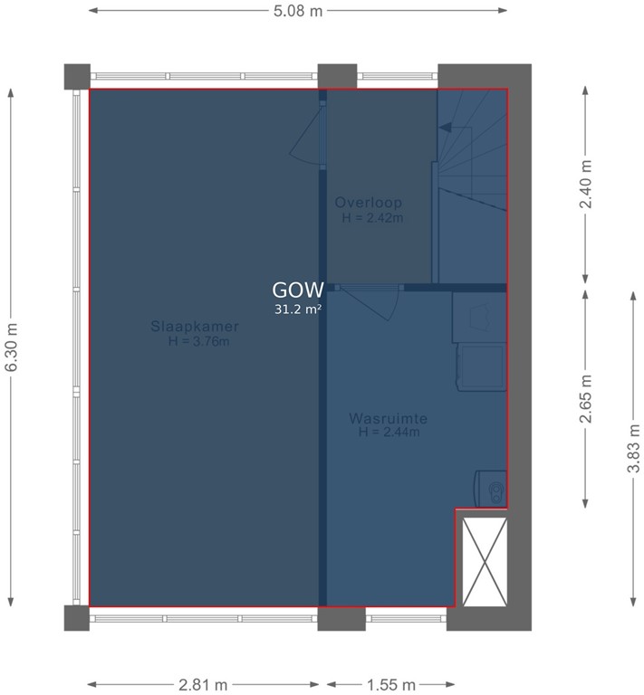 mediumsize floorplan